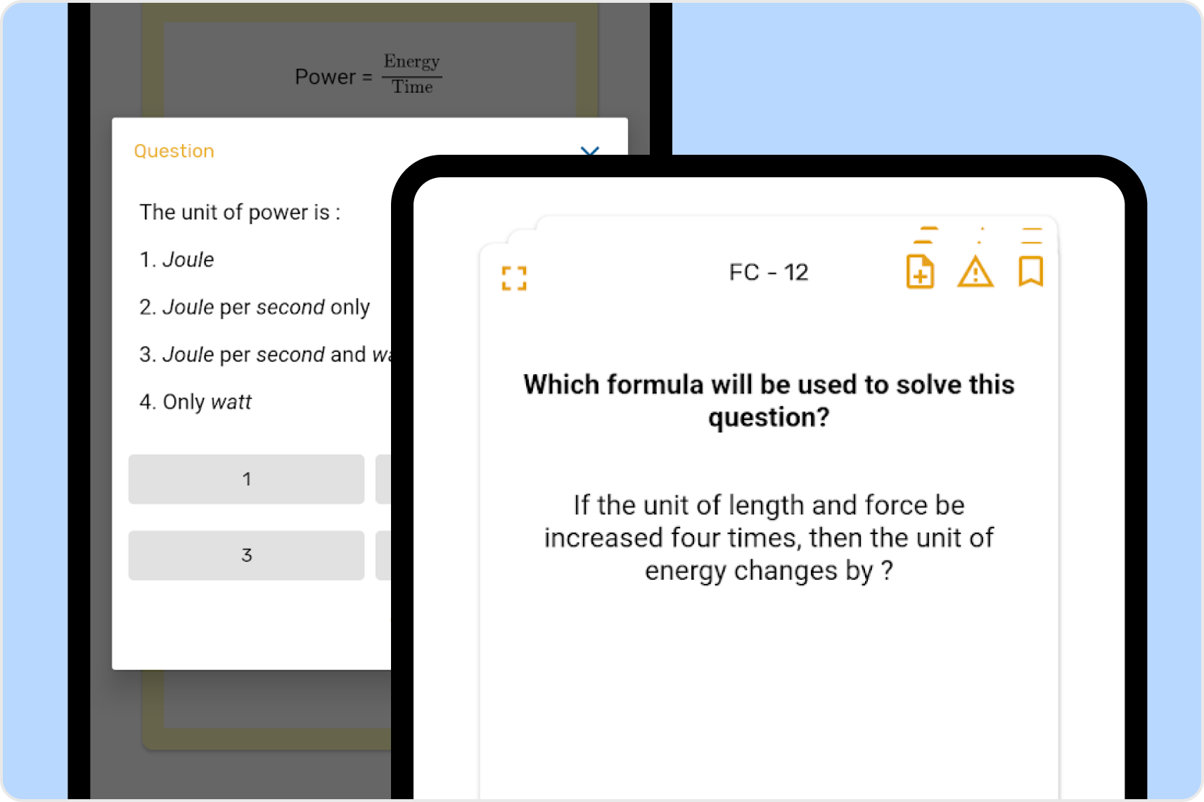 Flash Cards illustration